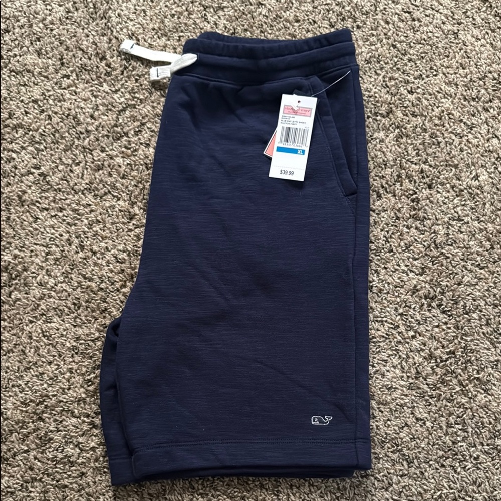 Boys Navy Vineyard Vines Shorts